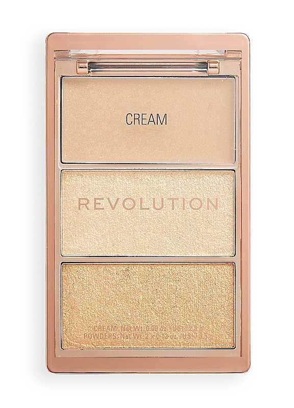 Revolution Highlight Icon Palette Highlighting Palette Shade Rose Glow 1 Pc - Image 3