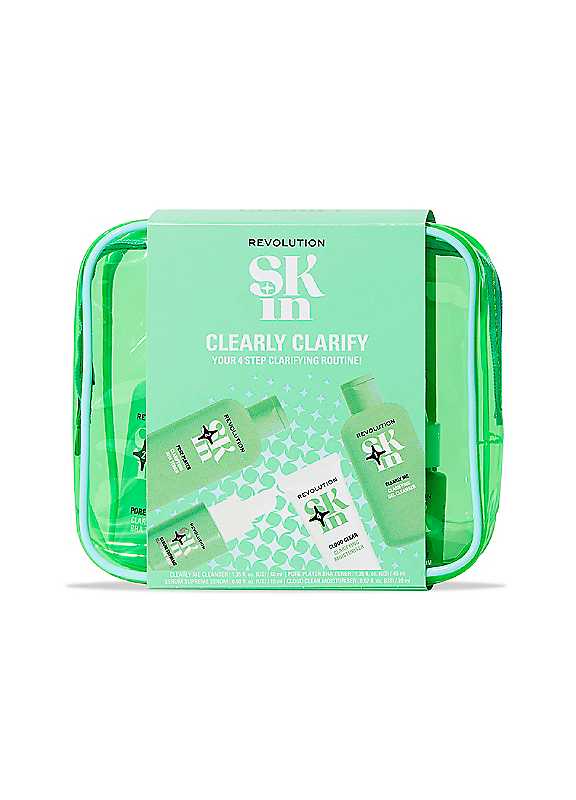 Revolution Skin, Clearly Clarify 4 Step Starter Kit, Skincare Set for Blemish-Prone Skin, Includes Cleanser, Toner, Serum & Moisturiser, Vegan & Cruelty-Free, 4 Products Included - Image 5