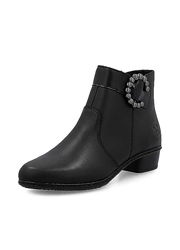 Rieker Women's Brown Short Boot | Y0797-24 39 - Image 5