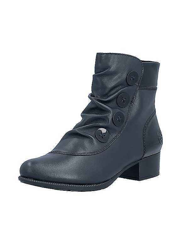 Rieker Women's Ankle Boots - Black - Size: 7.5 - Image 3