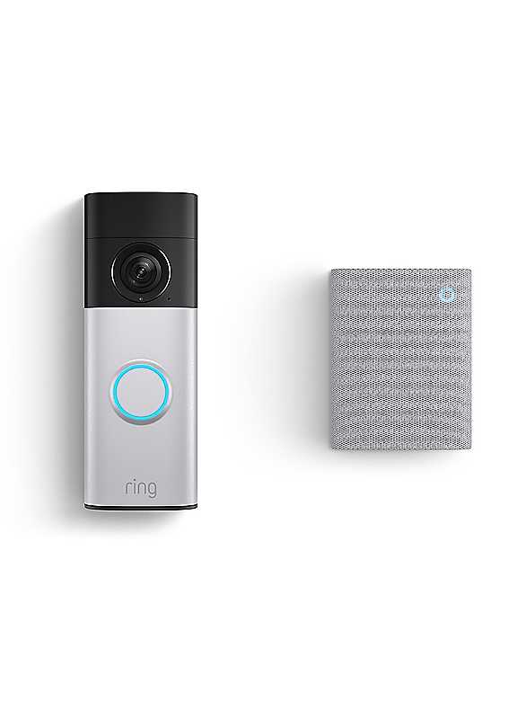 Ring Battery Video Doorbell Plus 2K - Nickel Silver With Chime - Image 4