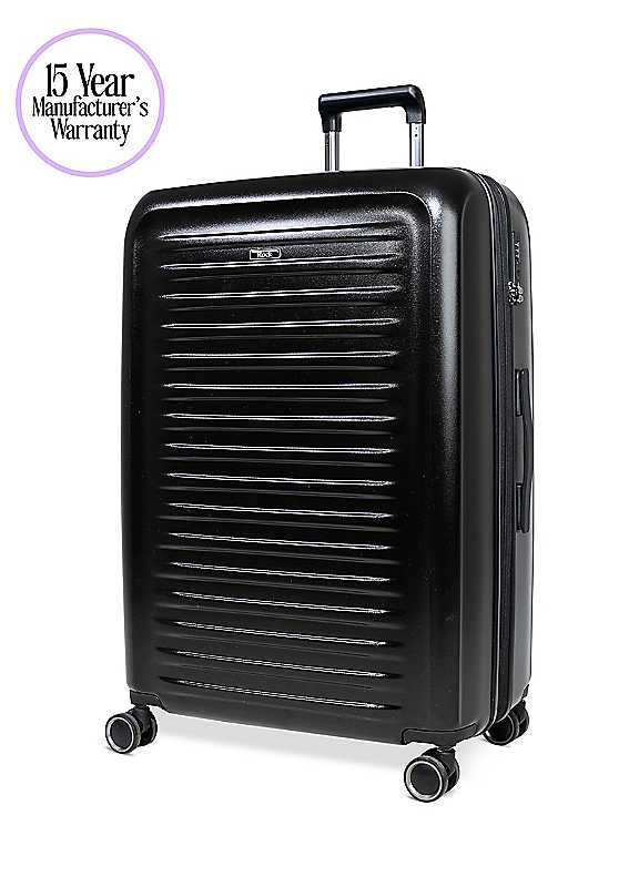 Rock Men's Black Legacy Hardshell Suitcase Large - Image 4