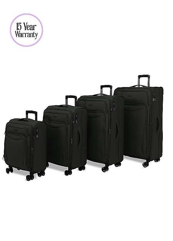 Rock Luggage Vitality 4Pc Set Khaki Suitcase - Image 5