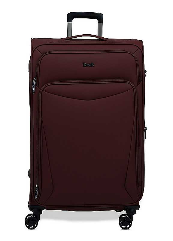 Rock Men's Burgundy Vitality Softshell Suitcase Large - Image 4