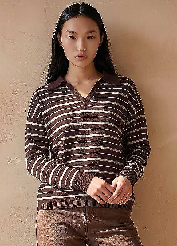 Roman Dusk Stripe Knit Jumper - Image 4