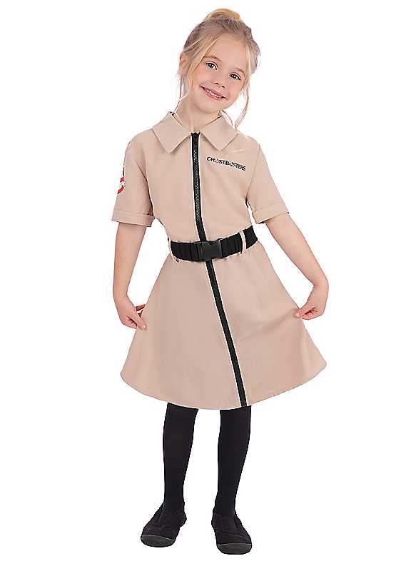 Rubies Girls 7-9 Years Ghostbusters Dress Children Costume
