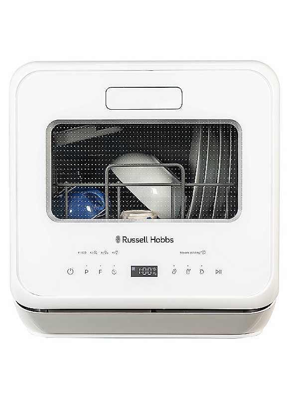 Russell Hobbs Rh2ttdw101w 2 Place Setting Table Top Dishwasher - White - 2 Place - Image 8