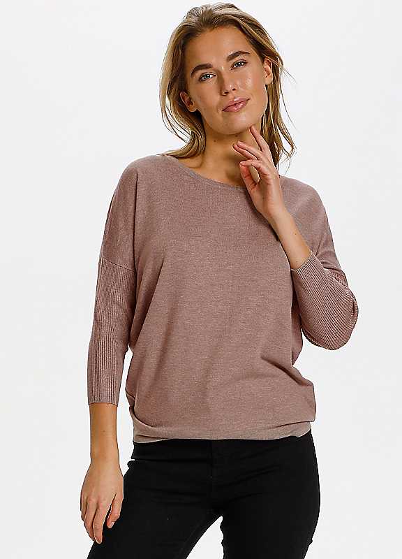 Saint Tropez Atmos Melange Mila Round Neck Pullover Xxl