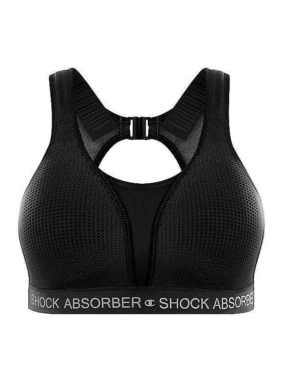 Champion Shock Absorber Ultimate Padded Running Bra, Maximum Support for Cardio Sports, Breathable, Quick-Dry, Fully Adjustable, Double Back Fastening - Image 6