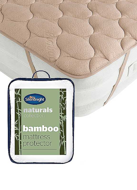 Silentnight Bamboo Mattress Protector, Cool & Breathable, Super King Bed | Naturally Soft Silky Bamboo Blend, Regulates Temperature, Antibacterial, Hypoallergenic, Spills & Stains Protection, Washable - Image 4