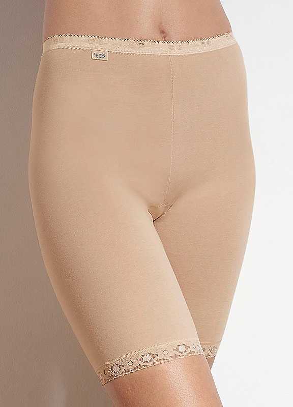 Sloggi Women's Nude Basic+ Long Shorts - Image 6