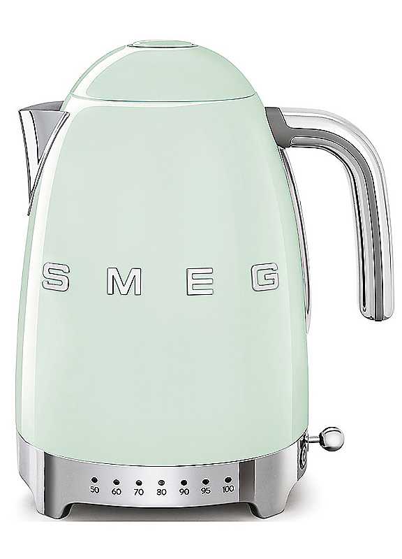 Smeg 50's Retro Style Kettle - Variable Temperature - 1.7L - Green - Image 5