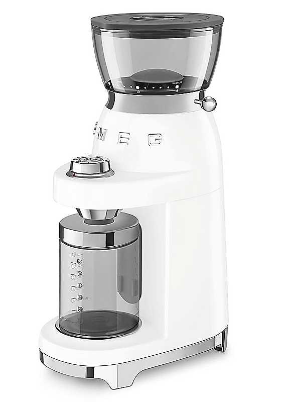 Smeg Unisex White Coffee Grinder - Image 7