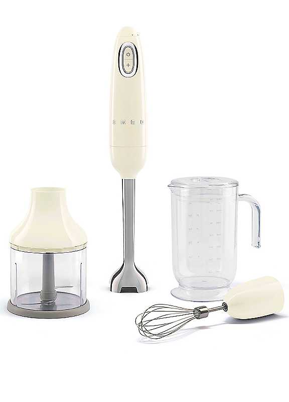 Smeg HBF03 3-in-1 Hand Blender with Accessories in Cream - Image 16
