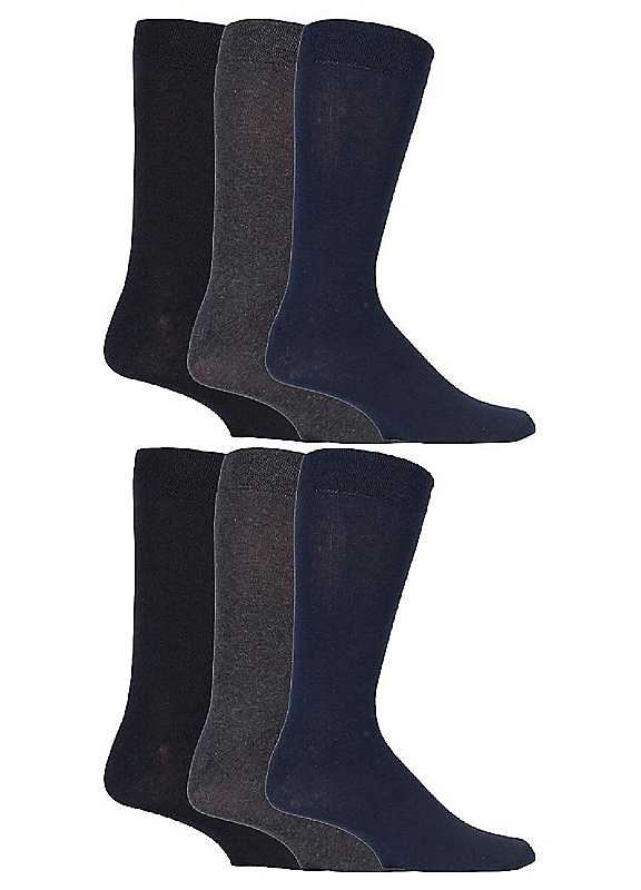 Sock Snob Men's Multi Pack Of 6 Striped Patterned Socks - Image 4
