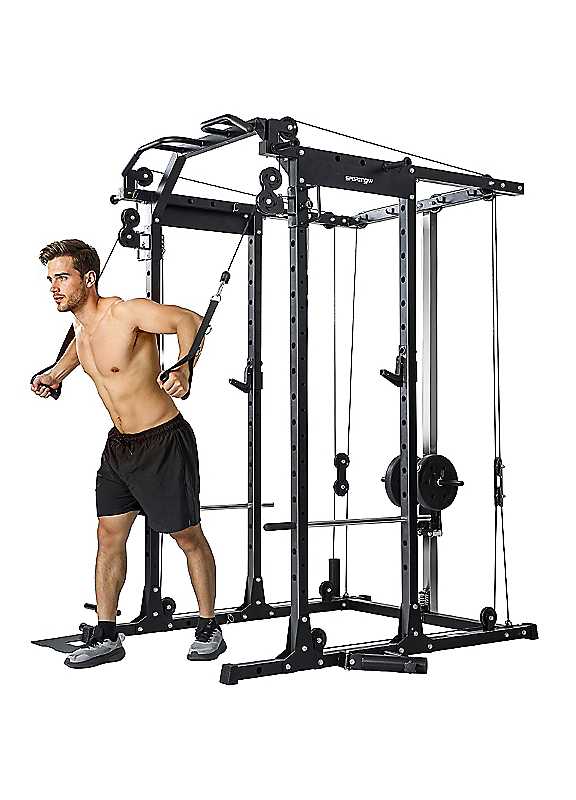 Lat Pull-Down Home Gym Machine with Cable Crossover for Home Strength Training - Image 3
