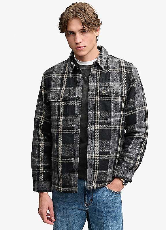 Superdry Vert Overshirt Miller - Image 5