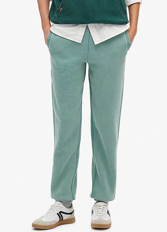 Superdry Oil Blue Essential Logo Cuff Joggers