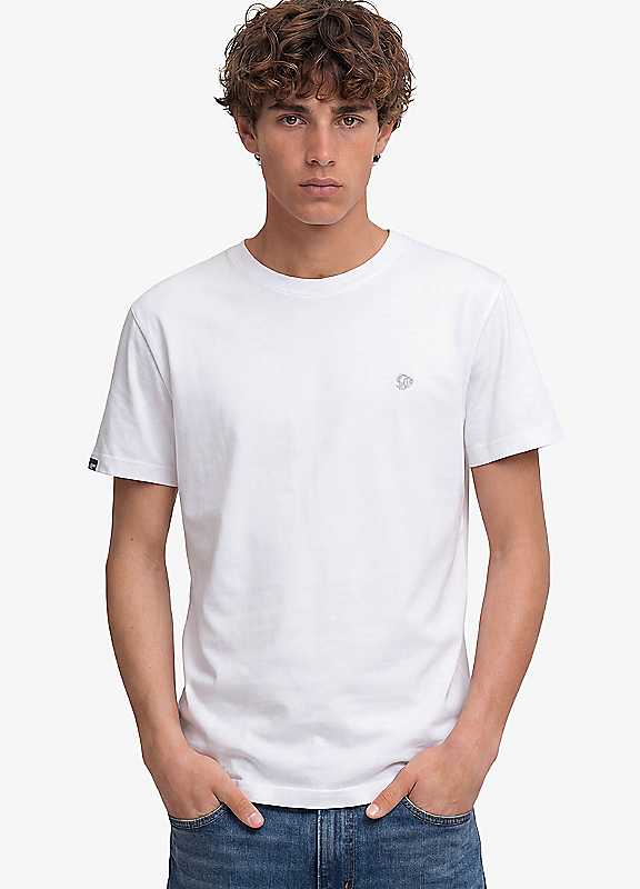 Superdry Essential Sdco Logo Embroidered T-Shirt, White, Size 2Xl, Men - Image 3