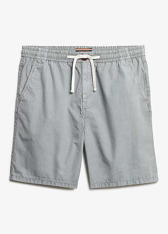 Superdry Grey Essentials Walk Shorts Small