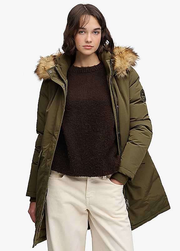 Superdry Women's Vert Hooded Parka Everest - Image 2