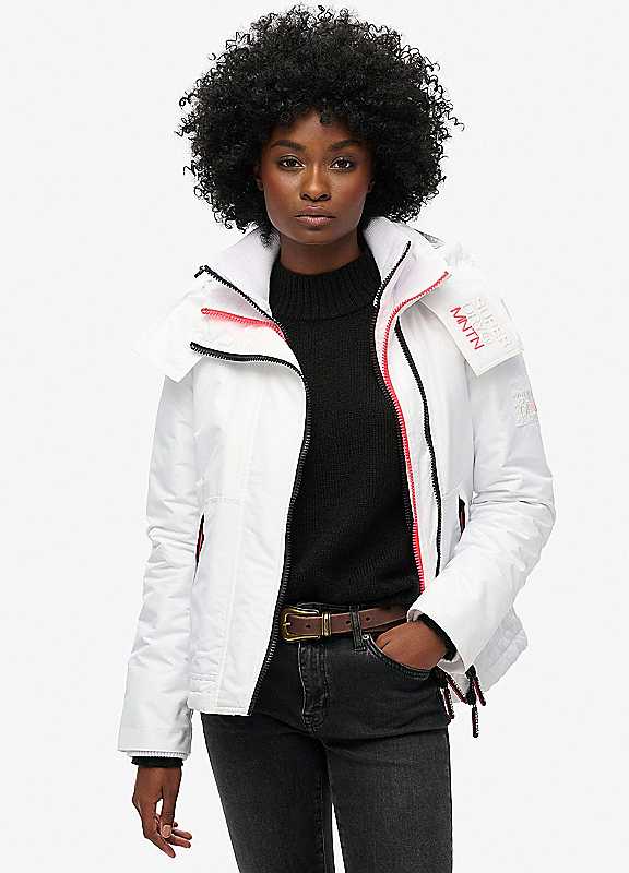 Superdry Optic Hooded Windbreaker Jacket Medium