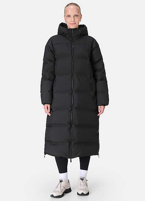 Sweaty Betty Women's Nimbus Longline Waterproof Puffer Jacket Black Small - Image 5