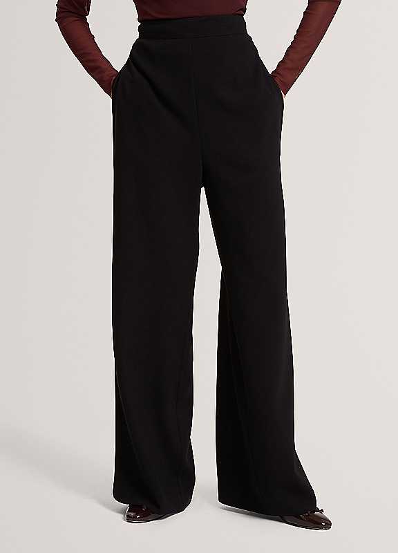 Ted Baker Women's Black Gorjja Trousers In Size 10 - Image 4