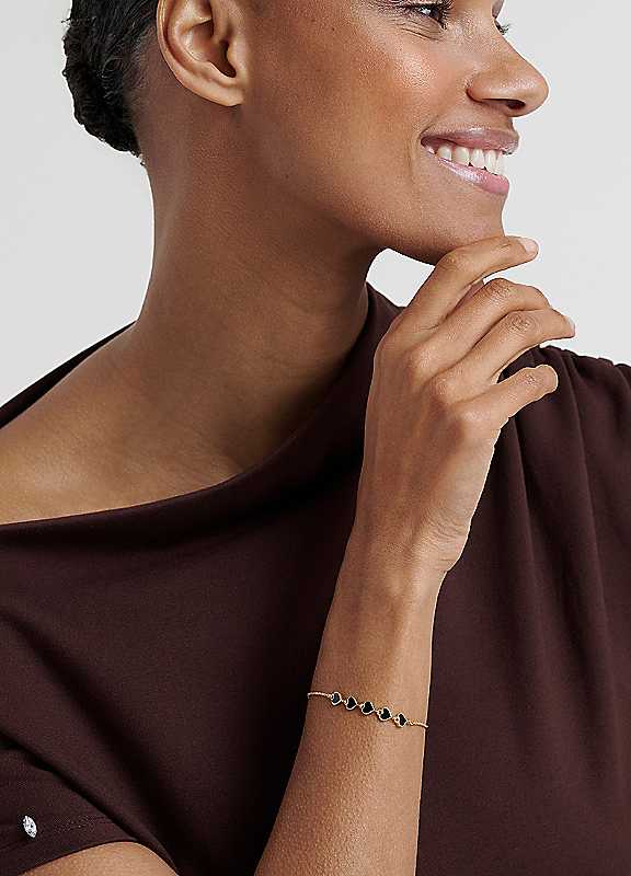 Ted Baker HARRIET: Enamel Heart Adjustable Bracelet, Multi, Men - Image 5