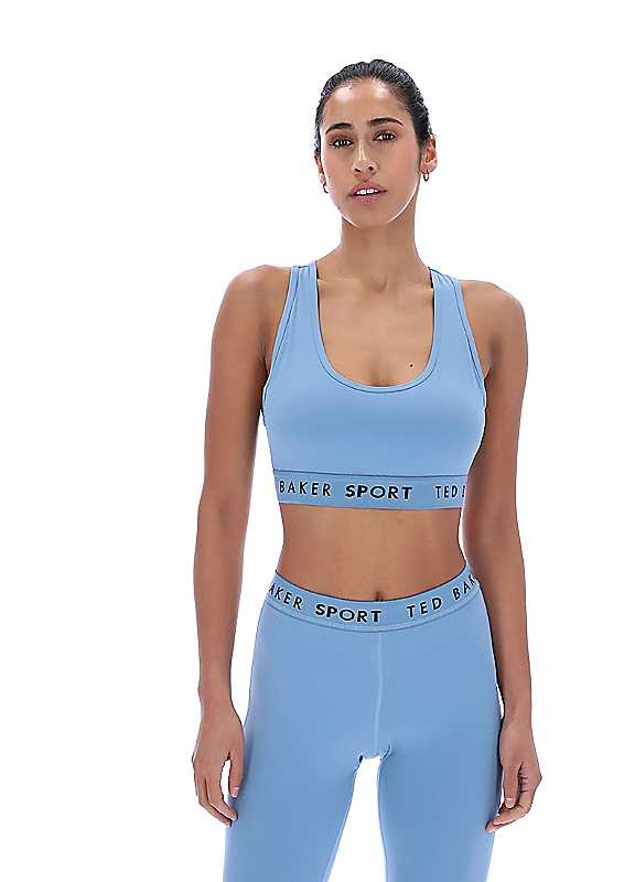 Ted Baker Women's Light Blue Diana Essentials Bra In | Size: Large - Image 4