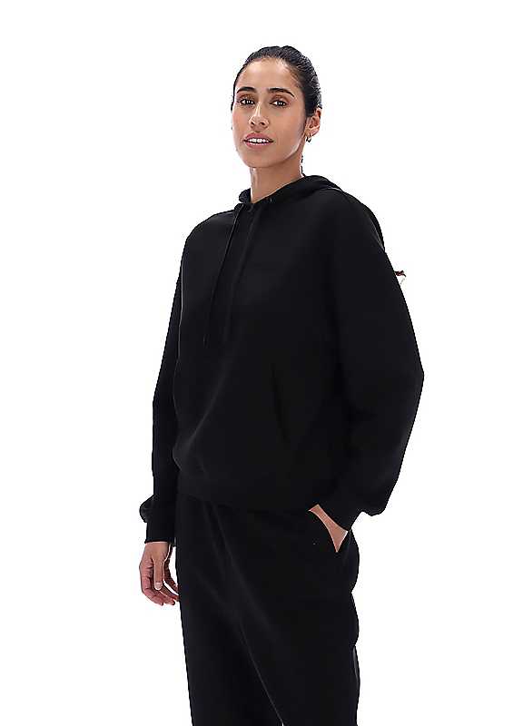 Ted Baker Women's Black Heidi Core Scuba Hoodie In | Size: Xl - Image 6
