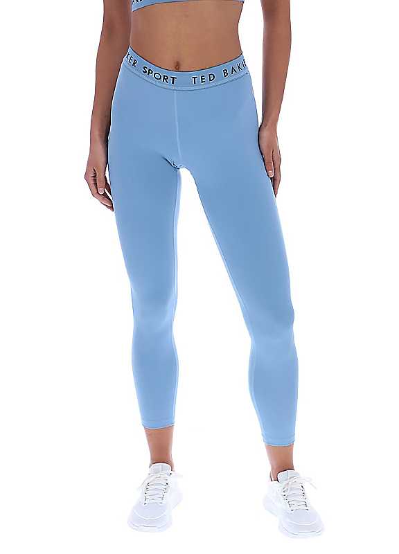 Ted Baker Women's Blue Maria Tbwla2528 Polyester Sports Leggings Medium - Image 5