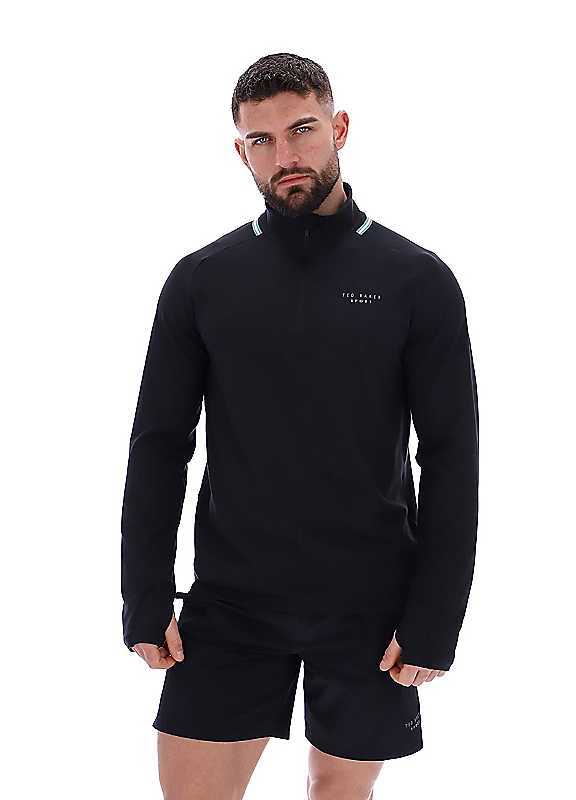 Ted Baker Men's Rory 1/4 Zip Soft Stretch Training Top Sweatshirt (pack of 1) - Image 6