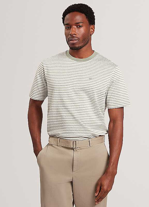 Ted Baker Men' Green Oversized T-Shirt in Size S, Sports Direct - Image 4
