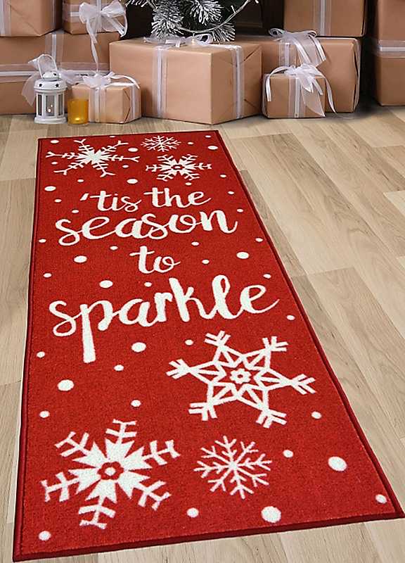 George Home Red Maker Season Sparkle Runner - Image 5