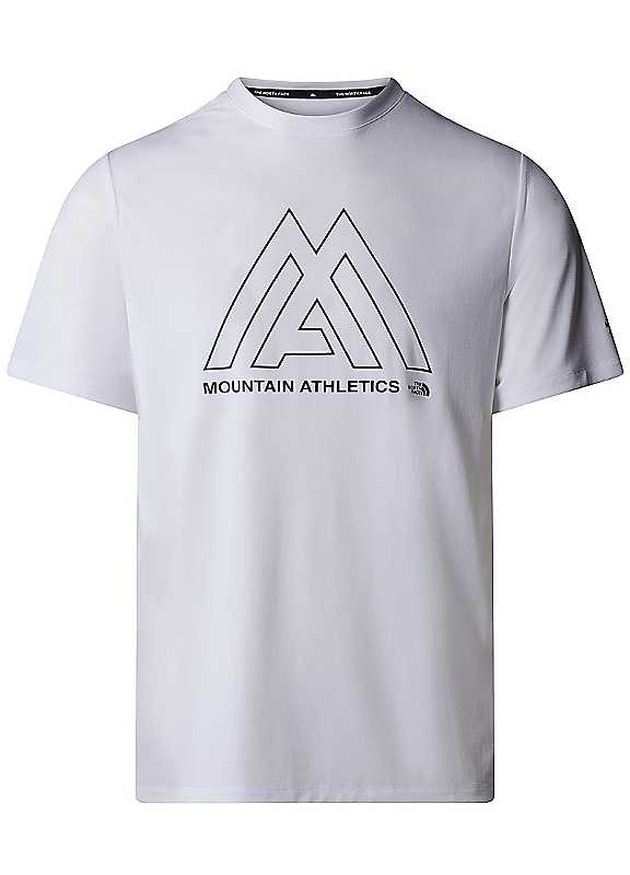 The North Face Men's White Tshirt Large