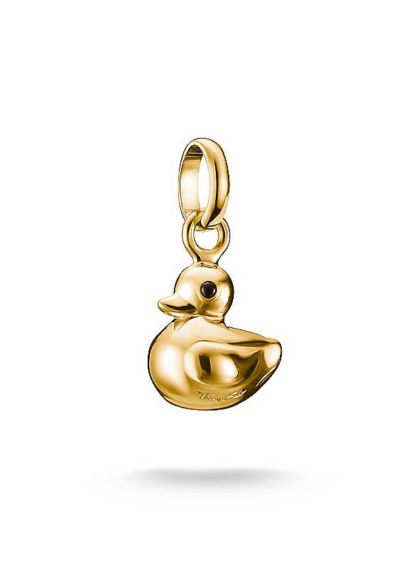 Thomas Sabo Women's Gold Charm Club Connect Duck Tone Charm Pendant 1.9 X 1Cm - Image 4