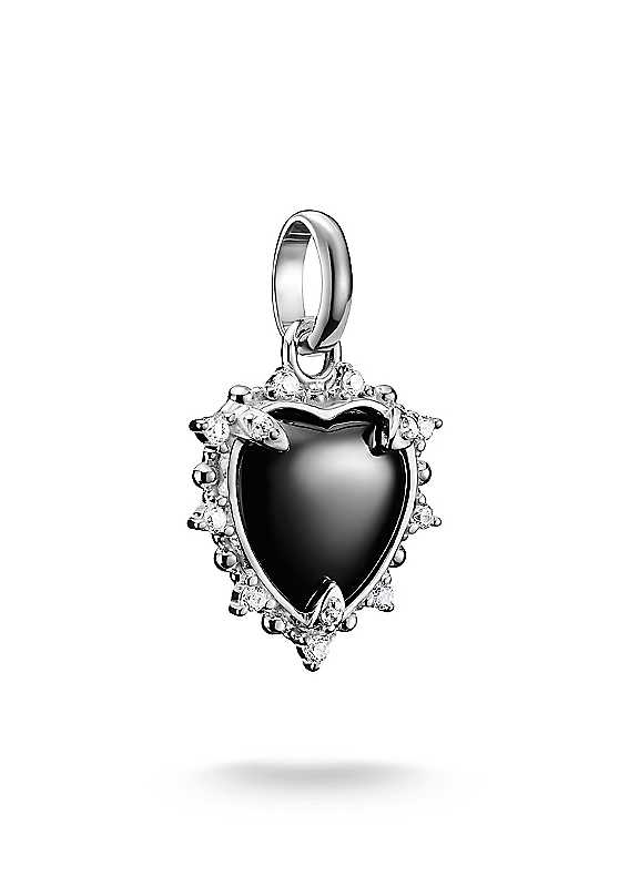 Thomas Sabo Charm Club Charming Connect Women's Black/Silver Sterling Vintage - Sterling / Ened / Zirconia - Image 3