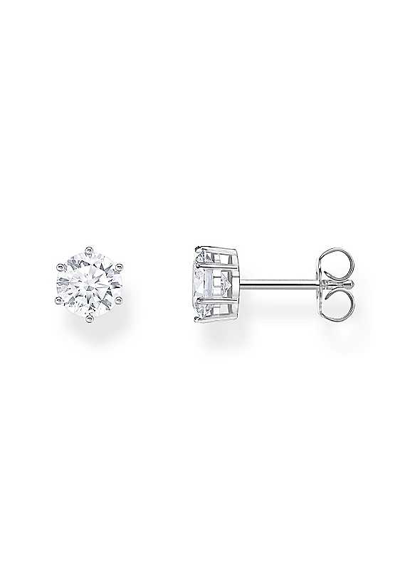 Thomas Sabo Silver Coloured Sterling Silver Ear Studs