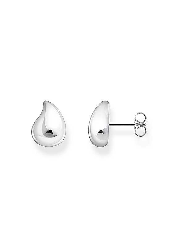 Thomas Sabo Silver Coloured Sterling Silver Ear Studs