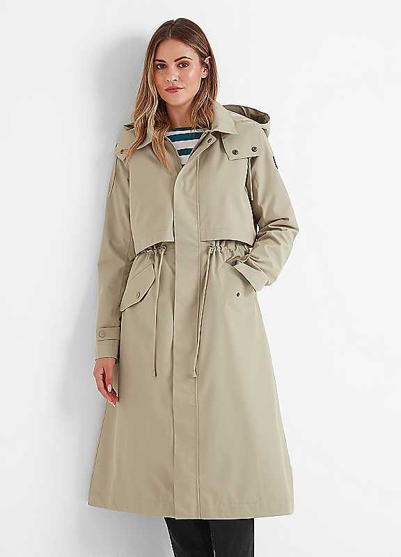 Tog24 Women's Taupe Alva Waterproof Jacket Size 12