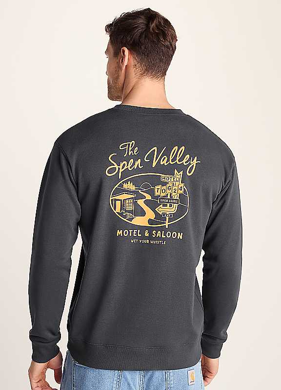 Tog24 Men's Dark Grey 'Barnaby' Relaxed Fit Supersoft Sweat In | Size: Xl - Image 2