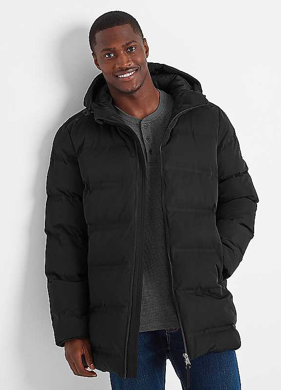 TOG24 Brinkley Mens Insulated Recycled Coat, Rain Heat-Sealed Wind Warm | Jacket, Waterproof, Quilted, Lightweight, Water-repellent, DWR coating, 4-way stretch, Hood, Zip pockets Layering - Image 3