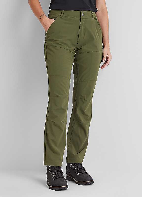 Tog24 Women's Khaki Denver Trousers Small