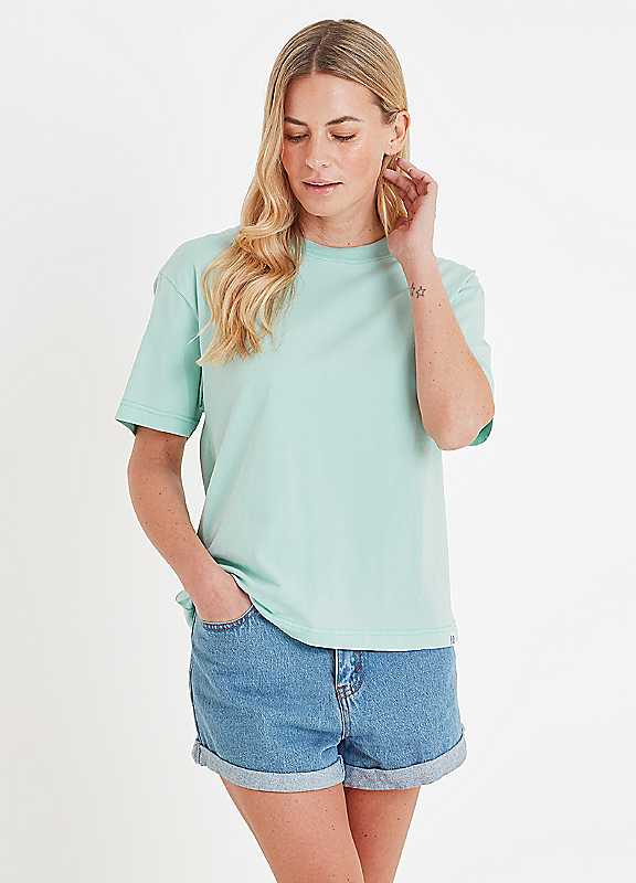 Tog24 Women's Aqua Erica Tshirt Size 14