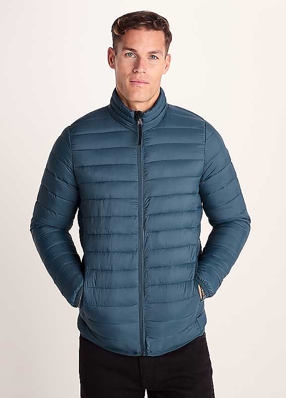 Tog24 Blue Gibson Insulated Padded Jacket - Image 2