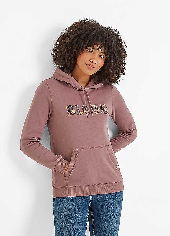 Tog24 Women's Mauve Kimberley Hoody Size 18