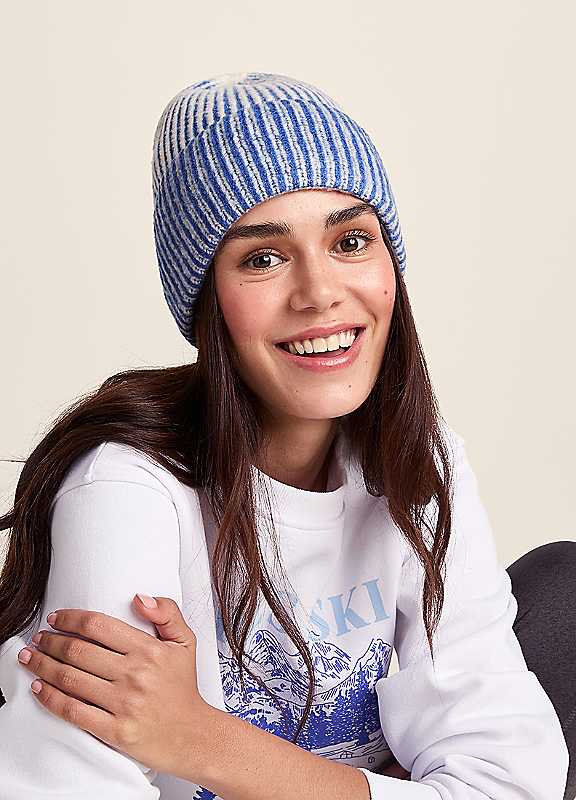 Tog24 Unisex Bright Blue 'Kiryan' Knitted Hat In - Image 5