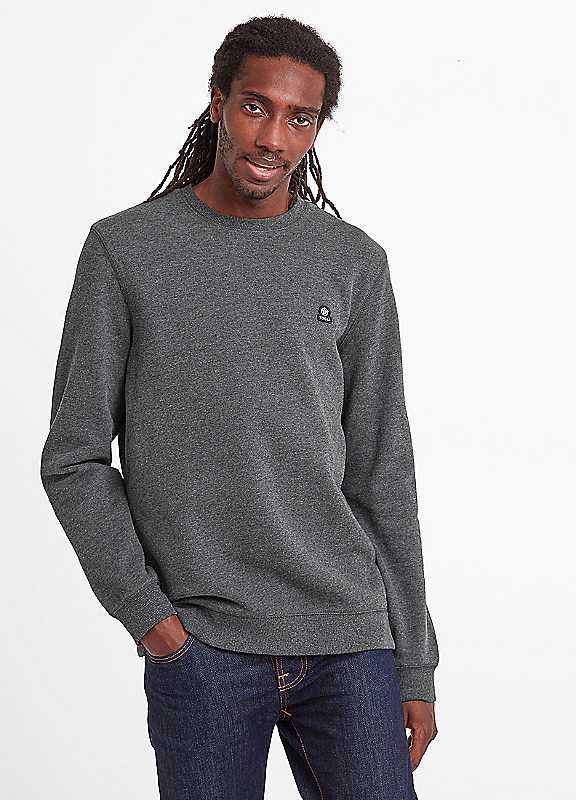 Tog24 Men's Dark Grey Mellor Sweat 4XL