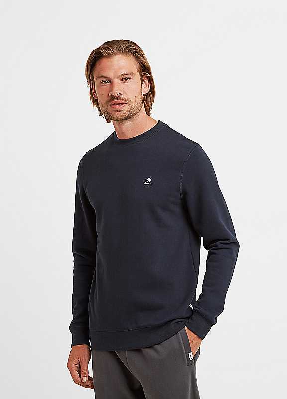 Tog24 Men's Dark Indigo Mellor Sweat Medium